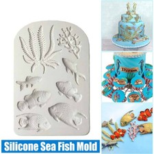 Fish Coral Silicone Fondant