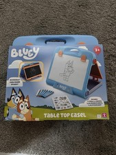 Bluey Table Top Easel with Chalkboard Brand New In Box