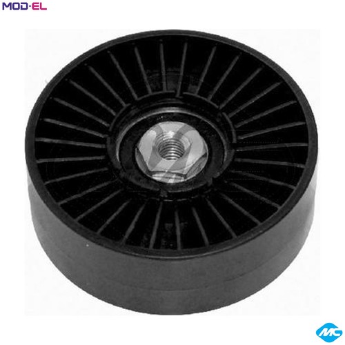 Deflectionguide pulley vribbed - pulley,
