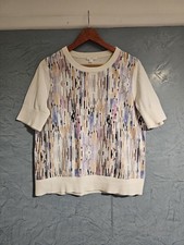 COS Cotton White Knitted Back