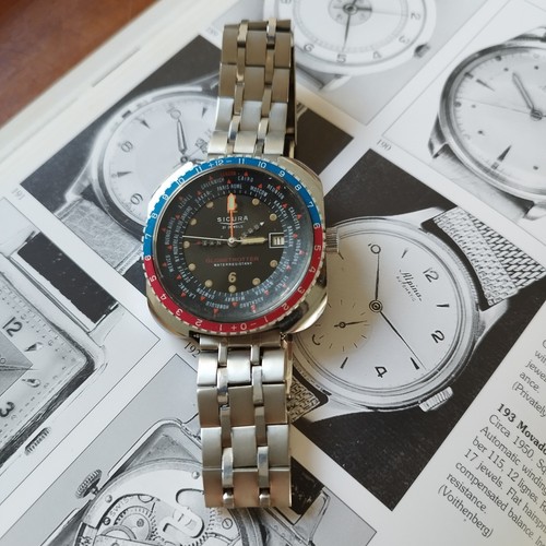 Sicura mens watch - mens, globetrotter