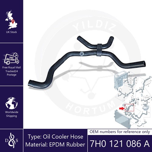 Coolant hose fits - hose,
