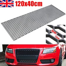120cm Car 3D ABS Plastic Racing Honeycomb Bumper Vent Tuning Grill Mesh Spoiler