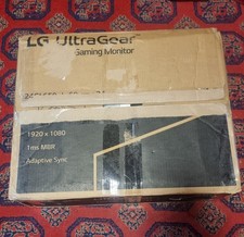 LG 24 inch PC Gaming Monitor 1920x1080, 144hz, 1ms MBR - Screen Damage