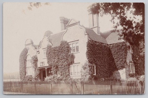 Rppc unidentified house with - rppc,