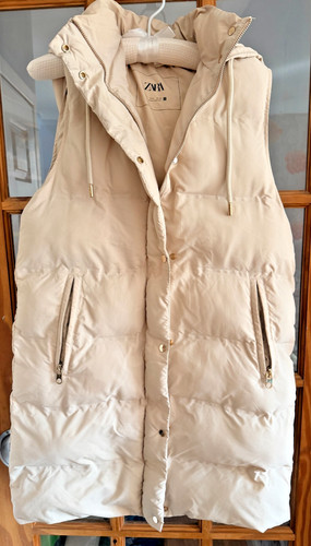 Zara longline puffer - longline,