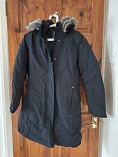 Karrimor Wethertite Xtreme Women Jacket Coat Waterproof Breathable Size 12 Black