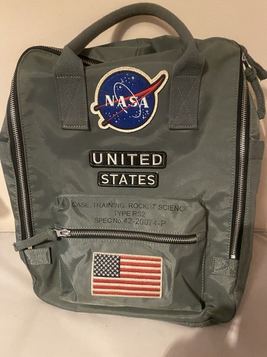 Red canoe nasa bag - canoe,