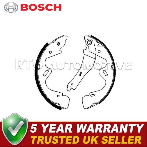 Bosch rear brake shoes - rear,
