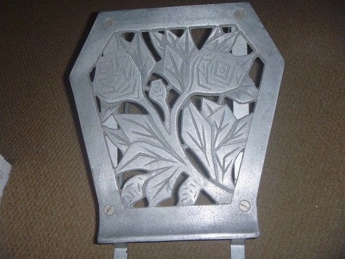 Vintage french metal book - french,