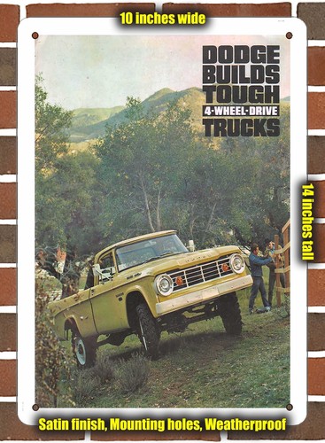Metal sign 1966 dodge - -,