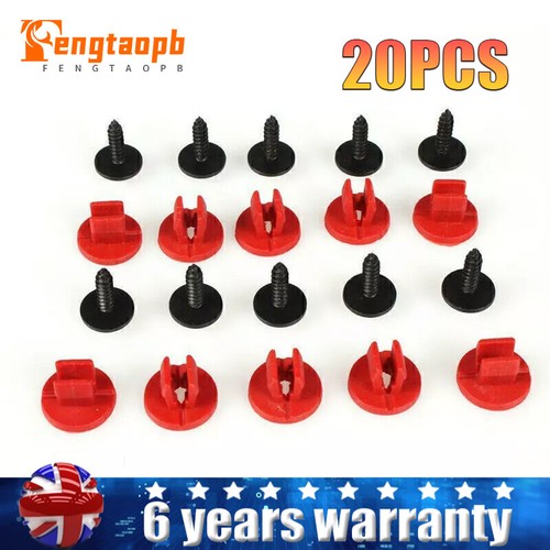 Engine undertray cover clips - undertray,