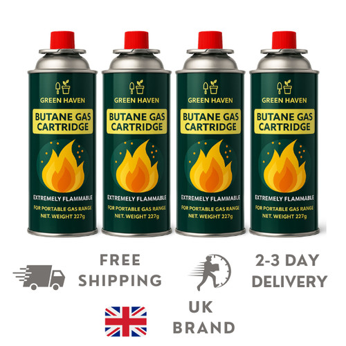 Premium butane gas canisters - gas,