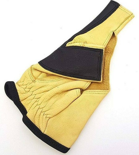 Archery finger gloves leather - ,