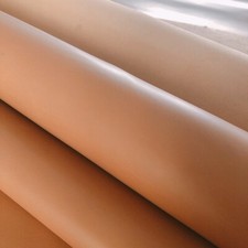 Light Tan Brown Veg Tan Leather Full Grain 100% Calf Skin Real Cowhide Sheets