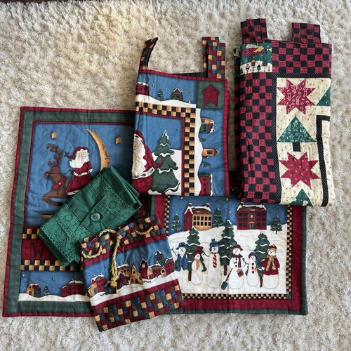 Handmade quilted christmas - quilted,