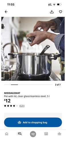 Stainless steel pot - stainless,