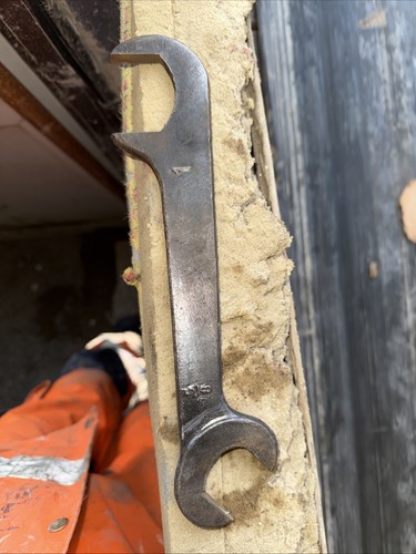 Vintage railway spanner - vintage,
