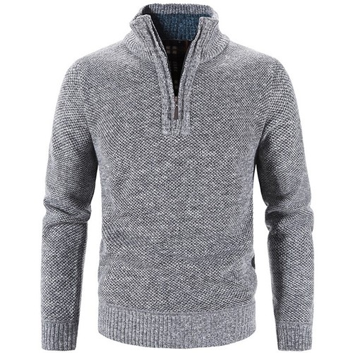 Men warm fleece knitted - men's,