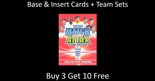 Topps match attax england - topps, 2010