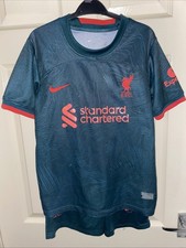Liverpool 2022/23 Third Football Kit Size 9-10 Years ‘DARWIN 27’ (top & Shorts)