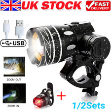 Led mountain bike light usb - led,