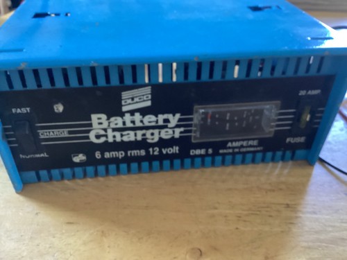 Vintage car battery charger - car,