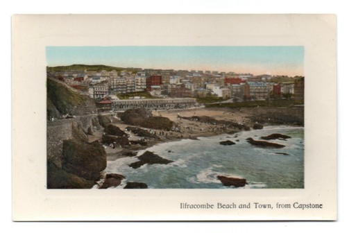 Vintage ilfracombe postcard - vintage,