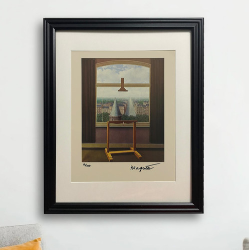 Rene magritte hand - rene, hand-signed