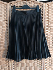 Whistles Black Uk8 Skirt