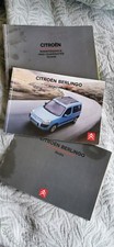 Citroen Berlingo Original Handbook 2009