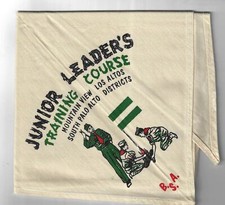 Junior Leader's Training Course Mt. View Los Altos South Palo Alto Dist. Necker 