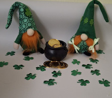 Leprechaun Gonks with pot of