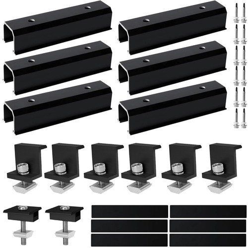 Solar panel rail bracket kit - solar,