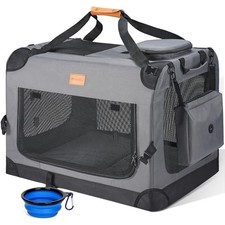 KCT Pet Carrier Travel Transport Bag - Large Grey