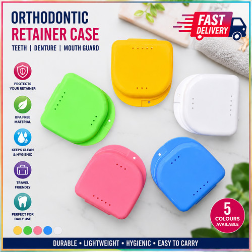 Orthodontic retainer box - orthodontic,