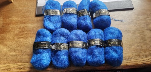 Balls luxury mohair yarn - 9,