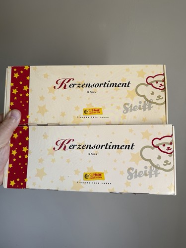 Boxes steiff christmas - 2x,