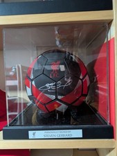 Steven Gerrard Signed Ball