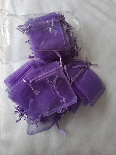 Organza bags 5cm - x, lilac
