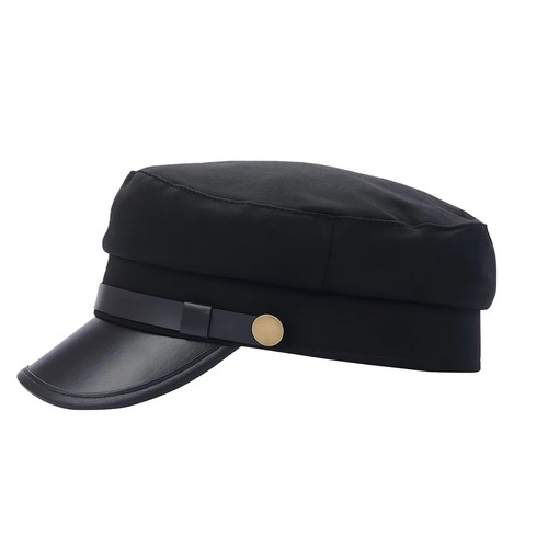 Vintage black chauffeur - chauffeur, hat