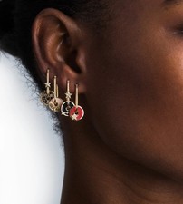 Foundrae 18 Karat Gold Horseshoe Small Element Disc (for fob earring)