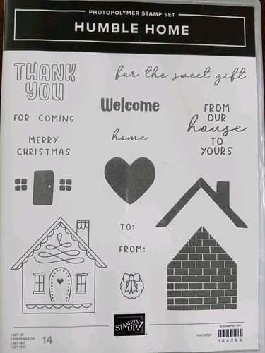 Humble home stampin stamp - home, up