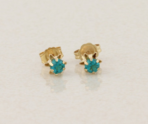 14k yellow gold green - yellow,
