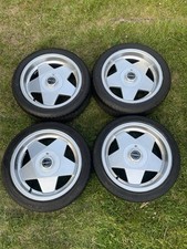16” 5x120 Genuine Borbet A Deep Dish Wheels & Tyres BMW E30 E36 Etc
