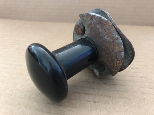 Vintage suicide knob black - knob,