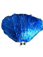Blue Pom Pom. American High School. Cheer Leader. Hen Party. Fancy Dress