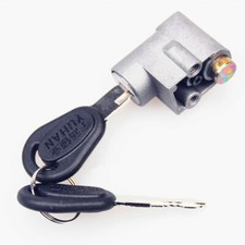 For Motorcycle Electric Bike Scooter E-bike Battery Safety Pack Box Lock W/2 Key