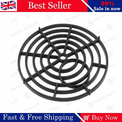 Black round 175mm - 7", plastic
