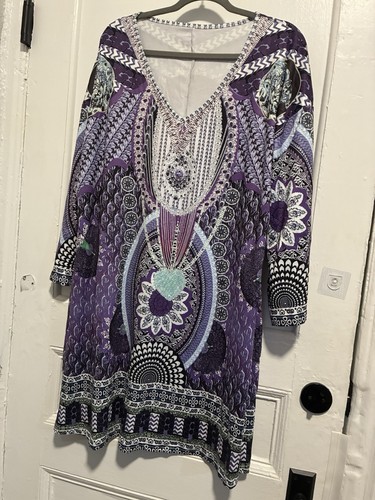 3xl purple peacock designed - 3xl, purple/peacock